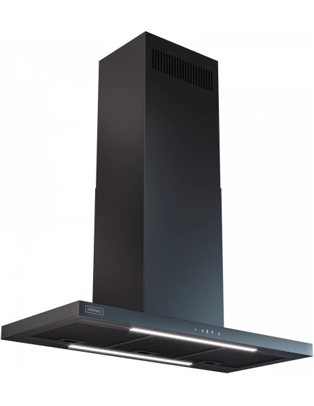Okap Kernau KCH 1090 B Island Kitchen Connect - widok z przodu