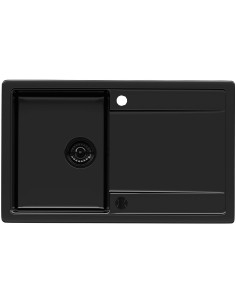 Zlew Kernau KGSZ 4575 1B1D Deep Black