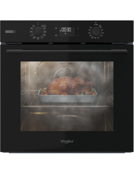 Piekarnik Whirlpool OMSK 58CU1B - widok z przodu