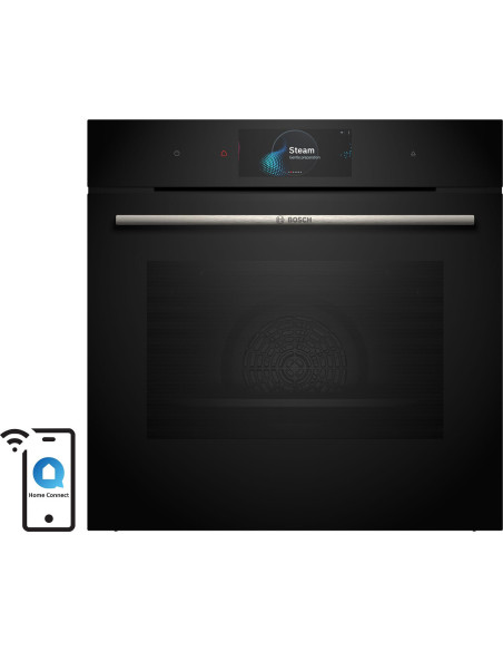Piekarnik z parowarem Bosch HSG 7584B1 - widok z przodu