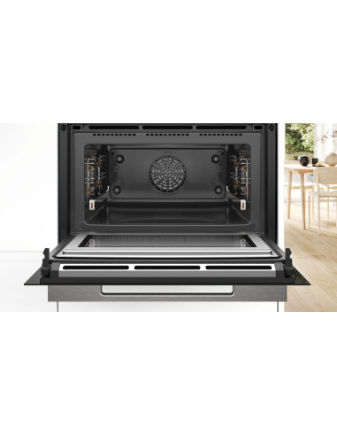 Piekarnik z mikrofalą Bosch CMG 778NB1 - panel sterowania