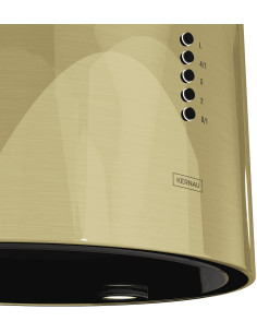 Okap Kernau KCH 0440.1 Gold - widok z przodu 2