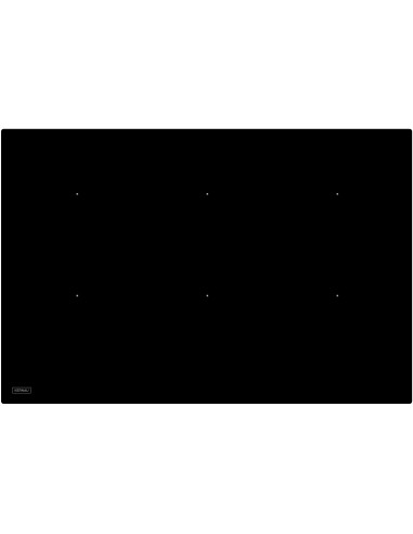 Płyta indukcyjna Kernau KIH 8645-6B Pure Black - strefy grzewcze