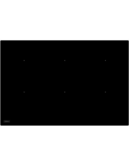 Płyta indukcyjna Kernau KIH 8645-6B Pure Black - strefy grzewcze