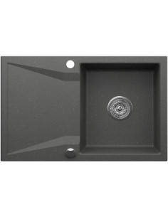 Zlew Kernau KGSJ 5079 1B1D Graphite - widok z przodu
