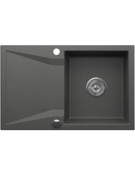 Zlew Kernau KGSJ 5079 1B1D Graphite - widok z przodu