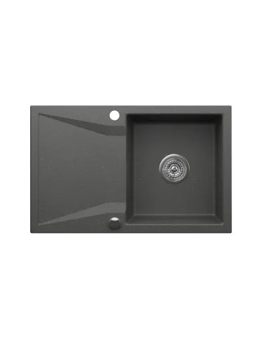 Zlew Kernau KGSJ 5079 1B1D Graphite - widok z boku