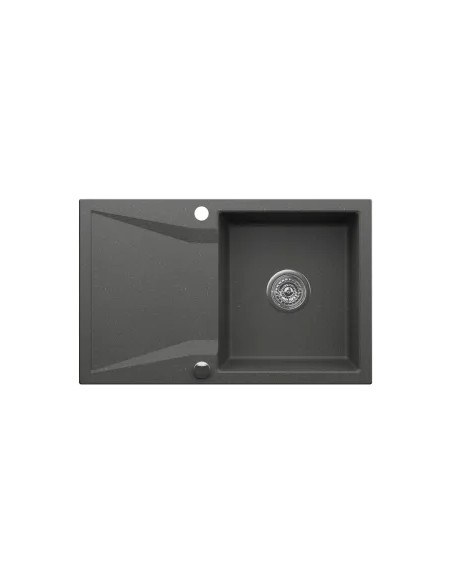 Zlew Kernau KGSJ 5079 1B1D Graphite - widok z boku