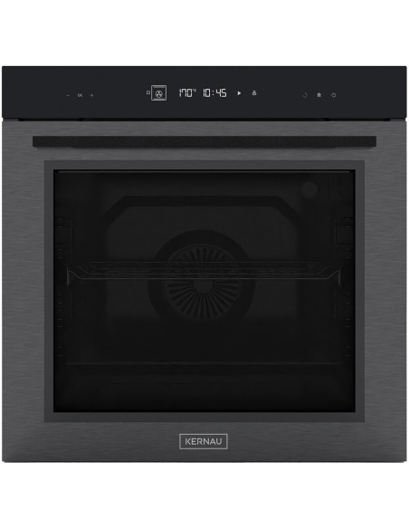 Piekarnik Kernau KBO 1281 TC Gun Metal - widok z przodu