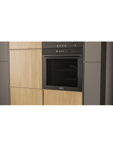 Piekarnik Kernau KBO 1281 TC Gun Metal - wnętrze komory