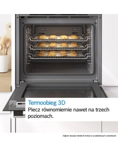 Piekarnik Bosch HBG 578EB3 - widok z przodu 2