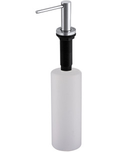 Dozownik do płynu Kernau KSD 02.1 Chrome - widok z przodu