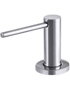 Dozownik do płynu Kernau KSD 02.1 Chrome - widok z przodu 2