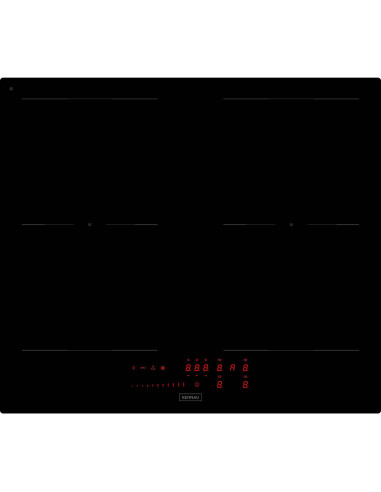 Płyta ind Kernau KIH 6435-1-4B BL Kitchen C - strefy grzewcze