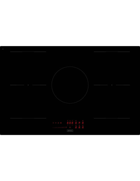 Płyta ind Kernau KIH 7534-1-5B BL Kitchen C - strefy grzewcze