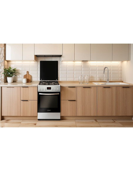 Okap Kernau KBH 0386 B - panel sterowania gestem
