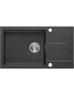 Zlew Kernau KGS K 6078 1B1D Black Metallic