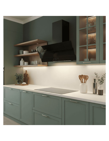 Okap Kernau KCH 3592 W - panel sterowania gestem