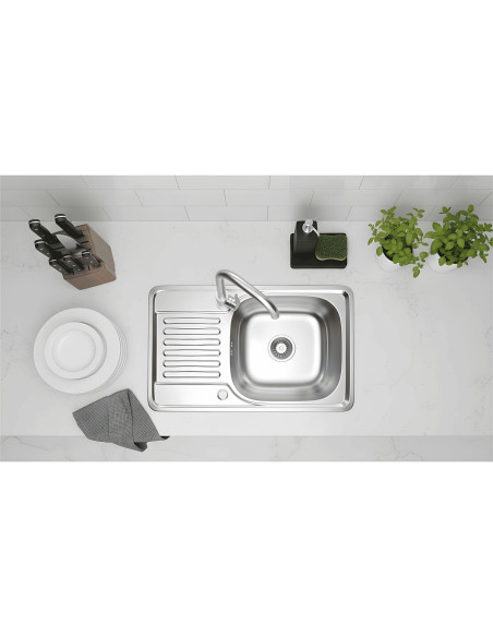 Zlew Kernau KSS M 4566 1B1D Satin - szczegóły produktu