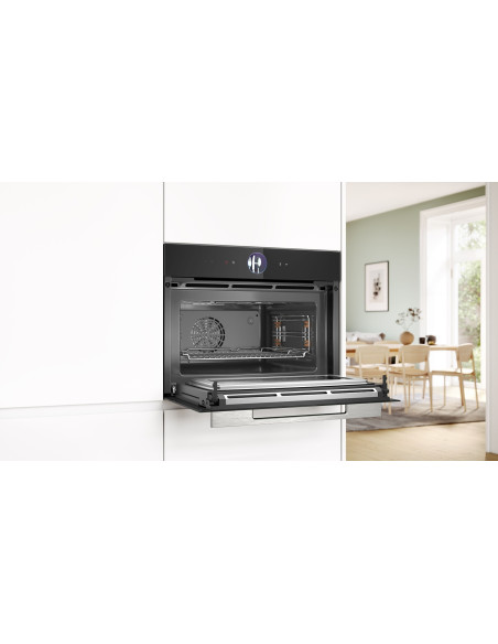 Piekarnik z mikrofalą Bosch CMG 7361B1 - panel sterowania