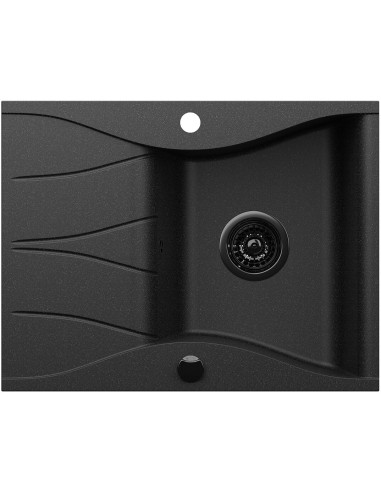 Zlew Kernau KGSO 4565 1B1D Black Metallic - szczegóły produktu