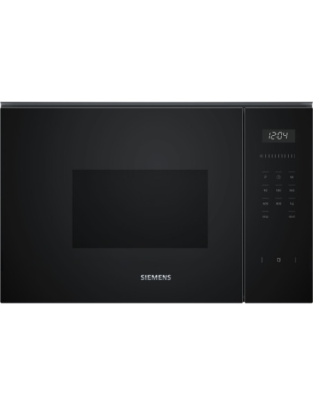 Kuchenka mikrofalowa Siemens BF525LMB1 - widok z przodu