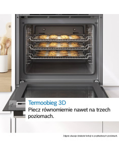 Piekarnik Bosch HBA572EM3 - widok z przodu 2