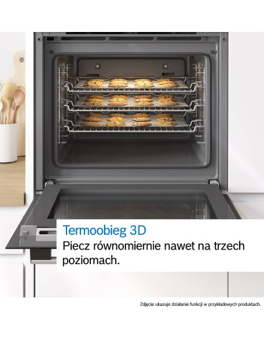 Piekarnik Bosch HBA572EM3 - wnętrze komory