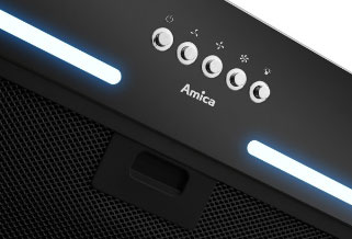 Amica OTP 6651BG — Listwa LED